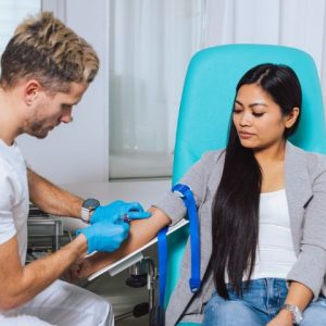 being a phlebotomist